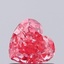 0.48 Ct. Fancy Vivid Pink Heart Lab Grown Diamond