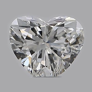 Heart diamond — real photo