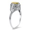 The Song Ring, smalltop view on a hand