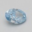 1.60 Ct. Fancy Vivid Blue Oval Lab Grown Diamond