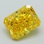 2.27 Ct. Fancy Vivid Yellow Radiant Lab Grown Diamond