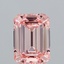 4.06 Ct. Fancy Intense Pink Emerald Lab Grown Diamond
