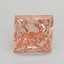 2.20 Ct. Fancy Intense Pink Princess Lab Grown Diamond