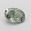 5.08 Ct. Fancy Vivid Green Oval Lab Grown Diamond