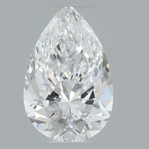 Pear diamond — real photo