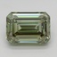 6.00 Ct. Fancy Vivid  Green Emerald Lab Grown Diamond