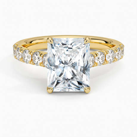 18K Yellow Gold Anthology Half-Coverage Diamond Ring (1/2 ct. tw.)