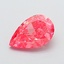 1.31 Ct. Fancy Vivid  Pink Pear Lab Grown Diamond