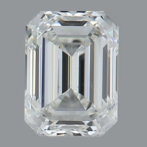 Emerald diamond — real photo