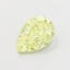 1.03 Ct. Fancy Yellow Pear Lab Grown Diamond