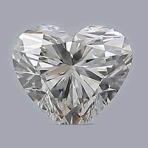 Heart diamond — real photo