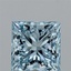 2.05 Ct. Fancy Intense Blue Princess Lab Grown Diamond
