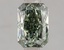 1.06 Ct. Fancy Vivid Green Radiant Lab Grown Diamond