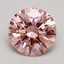 1.71 Ct. Fancy Intense Pink Round Lab Grown Diamond