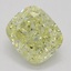 1.61 Ct. Fancy Yellow Cushion Diamond