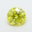 2.24 Ct. Fancy Vivid  Yellow Round Lab Grown Diamond