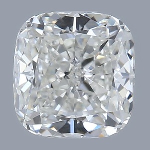Cushion diamond — real photo