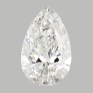 Pear diamond — real photo