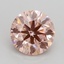 1.40 Ct. Fancy Intense Pink Round Lab Grown Diamond