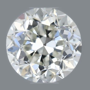 Round diamond — real photo