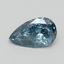 0.73 Ct. Fancy Vivid Blue Pear Lab Grown Diamond