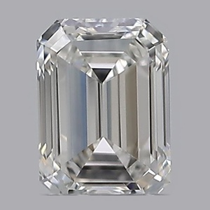 Emerald diamond — real photo