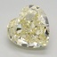 3.24 Ct. Fancy Yellow Heart Lab Grown Diamond