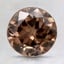 8mm Unheated Champagne Round Zircon