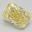 2.61 Ct. Fancy Vivid Yellow Radiant Lab Grown Diamond