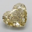 5.03 Ct. Fancy Intense  Yellow Heart Lab Grown Diamond
