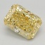 2.17 Ct. Fancy Vivid Yellow Radiant Lab Grown Diamond