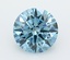 2.54 Ct. Fancy Vivid  Blue Round Lab Grown Diamond