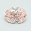 3.01 Ct. Fancy Intense Pink Oval Lab Grown Diamond
