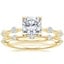 18K Yellow Gold Aimee Diamond Bridal Set