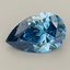 2.51 Ct. Fancy Vivid Blue Pear Lab Grown Diamond