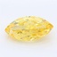 2.57 Ct. Fancy Vivid Yellow Marquise Lab Grown Diamond