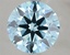 5.02 Ct. Fancy Vivid Blue Round Lab Grown Diamond