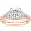 14KR Moissanite Ava Diamond Bridal Set (3/4 ct. tw.), smalltop view