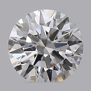 Round diamond — real photo