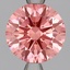 2.02 Ct. Fancy Vivid Pink Round Lab Grown Diamond