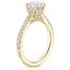 18K Yellow Gold Chantal Diamond Ring, smallside view