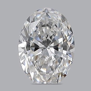 Oval diamond — real photo