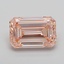3.01 Ct. Fancy Intense  Pink Emerald Lab Grown Diamond