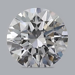 Round diamond — real photo