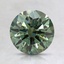 1.29 Ct. Fancy Vivid Pacific Green Round Lab Grown Diamond