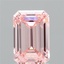 2.09 Ct. Fancy Intense Pink Emerald Lab Grown Diamond