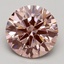 2.50 Ct. Fancy Intense Pink Round Lab Grown Diamond