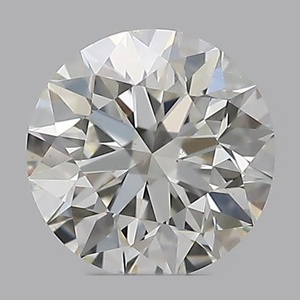 Round diamond — real photo