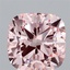 3.09 Ct. Fancy Intense Pink Cushion Lab Grown Diamond