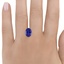 11.7x8.7mm Premium Blue Oval Tanzanite, smalladditional view 1